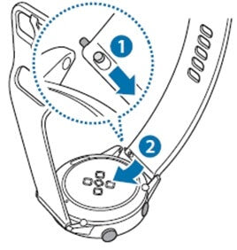 Samsung watch bands replacement 4