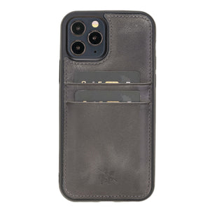 Capri Iphone 12 Pro Max Leather Snap On Case With Card Holder Venito Venito Leather