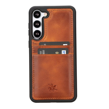 Capri Snap On Leather Wallet Case for Samsung Galaxy S23 Plus