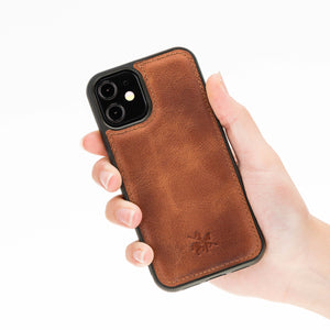 Lucca Snap On Leather Case for iPhone 12 Mini