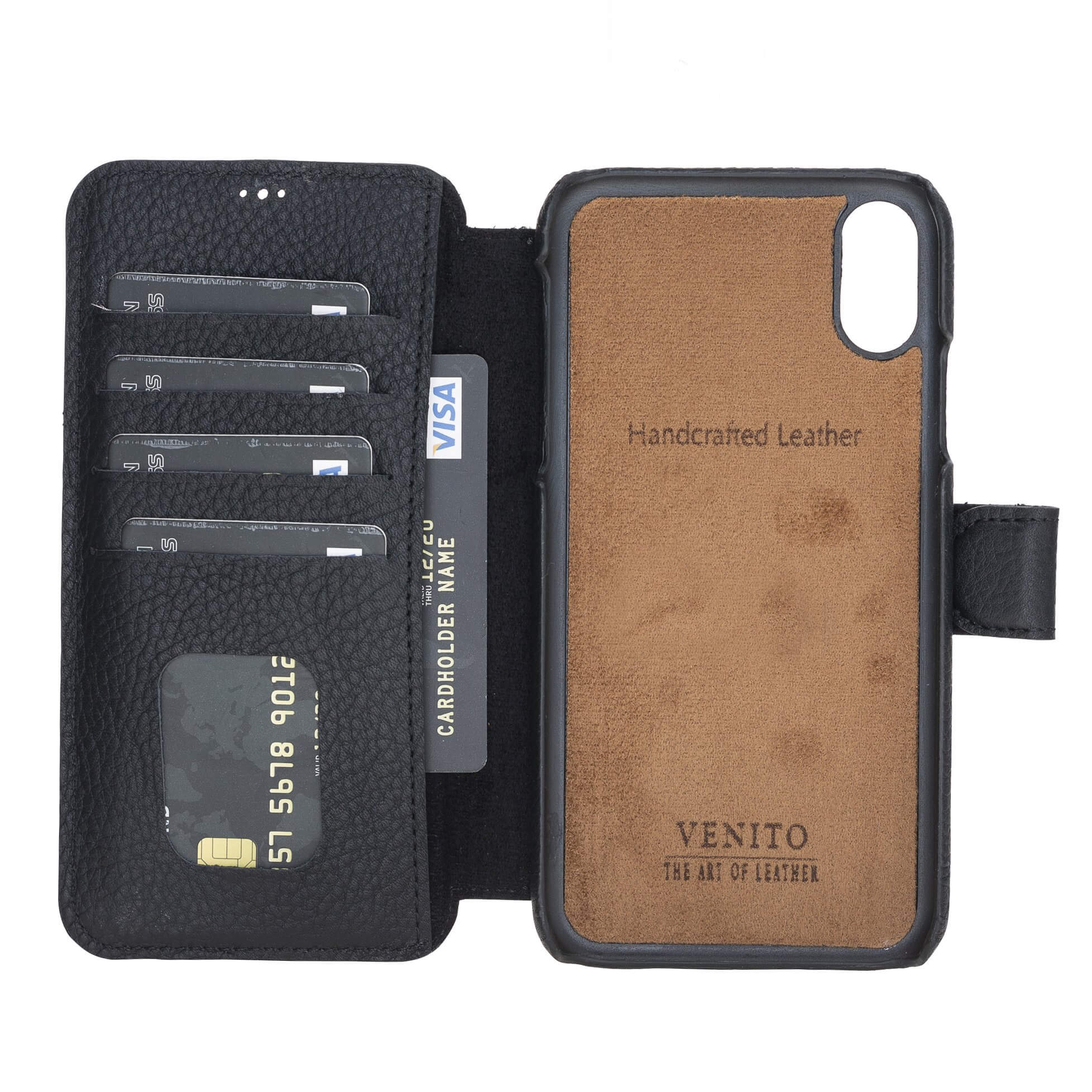 Siena RFID Blocking Leather Wallet Case for iPhone XR