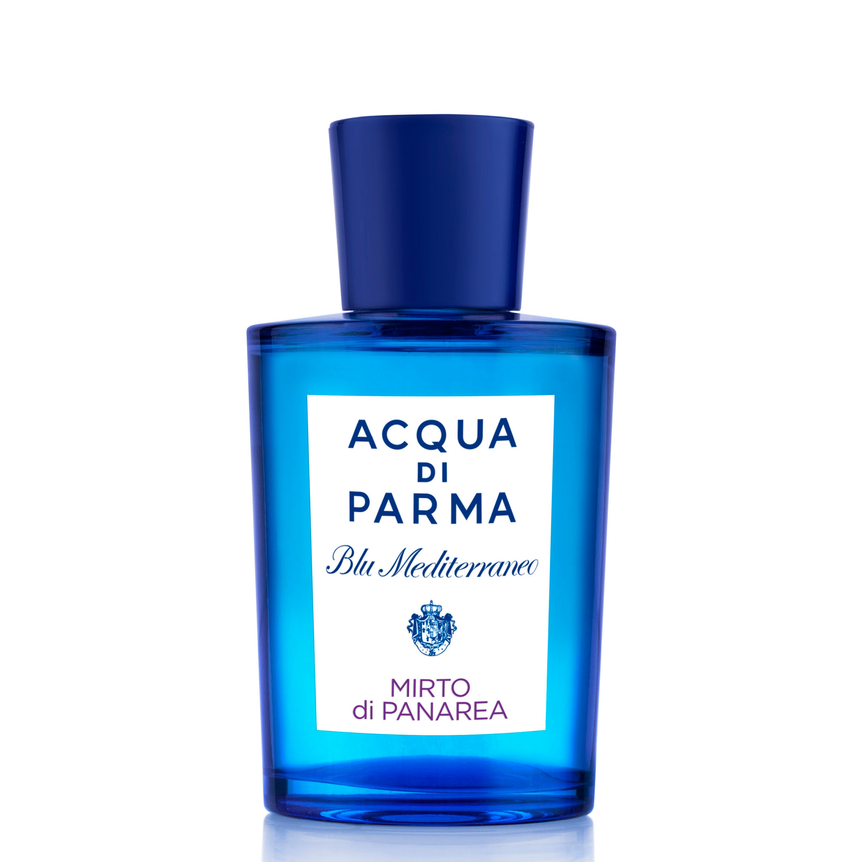 <h1>Una fragranza rigenerante e intensa.</h1>
<p><em><strong>Eau de Toilette - Vapo Spray</strong></em></p>
<p>Cedi al fascino dell’Eau de Toilette naturale spray Blu Mediterraneo Mirto di Panarea, una fragranza rigenerante che risveglia il corpo e la mente. </p>
<h2>MIRTO DI PANAREA: Il risveglio del fascino Mediterraneo.</h2>
<p>Con l’<strong>Eau de Toilette</strong> naturale spray <strong>Blu Mediterraneo Mirto di Panarea</strong>, <strong>Acqua di Parma</strong> celebra un profumo dal potere rigenerante, contraddistinto da frizzanti note agrumate di Limone e Bergamotto. Le note di cuore combinano accenti di Brezza Marina, aromi di Gelsomino e Rosa, mentre il fondo apporta all’eau de toilette l’intensità del Ginepro, del Legno di Cedro e dell’Ambra.</p>
<p><strong>PIRAMIDE OLFATTIVA</strong></p>
<p>Note di testa: Mirto, Basilico, Limone Italiano, Bergamotto Italiano</p>
<p>Note di cuore: Brezza Marina, Assoluta di Gelsomino, Assoluta di Rosa Damascena</p>
<p>Note di fondo: Assoluta di Lentisco, Ginepro, Legno di Cedro della Virginia, Ambra</p>