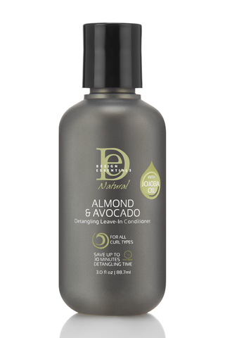 DESIGN ESSENTIALS Almond & Avocado Detangling Leave-In Conditioner