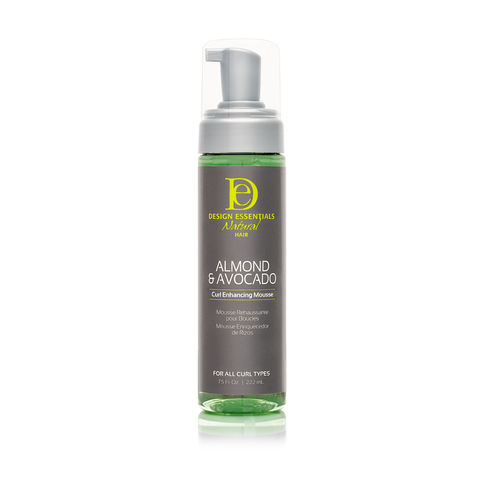 DESIGN ESSENTIALS Almond & Avocado Curl Enhancing Mousse