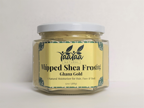 YAA YAA NATURAL Ghana Gold Whipped Shea Body Frosting