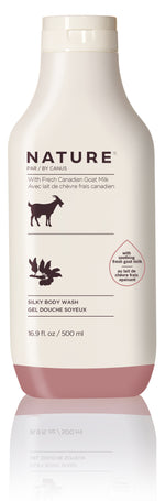 Caress Moisturizing Liquid Body Wash Cocoa Butter & Oat Milk, 18.6 oz