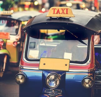 Tuk Tuk in Bangkok Thailand