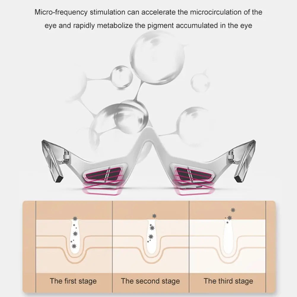 Rechargeable Red Light EMS Eye Massager Eye Massager