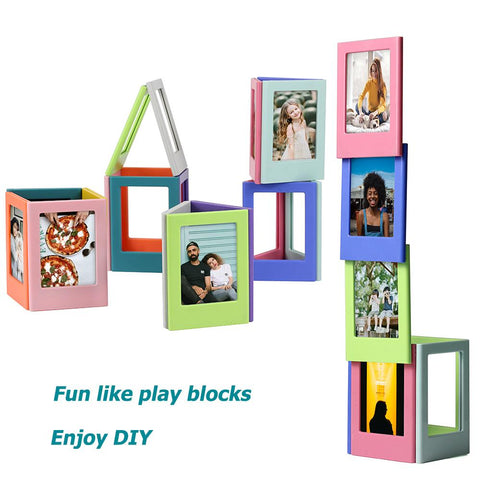 20 / 30 / 50 PCS Assorted Color Magnetic Photo Frames