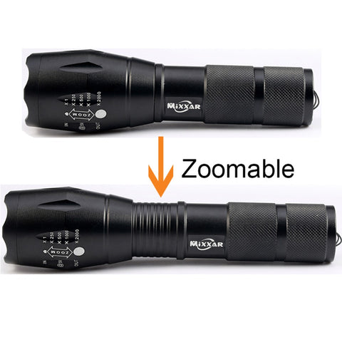 Powerful Waterproof LED Flashlight/ Lamp Torch