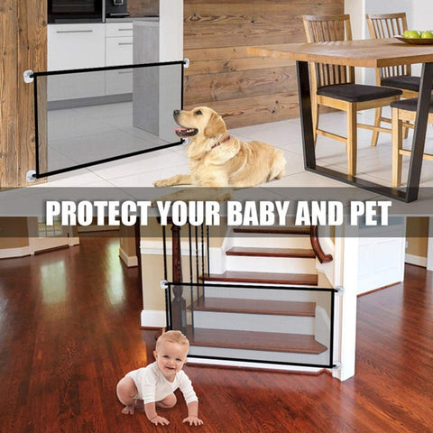 Easy Install Pet Mesh Safety Gate