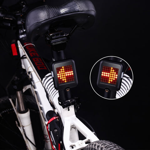 Luz de señales traseras para bicicleta automática
