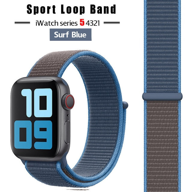SALE Surf Blue Apple Watch Band Straps