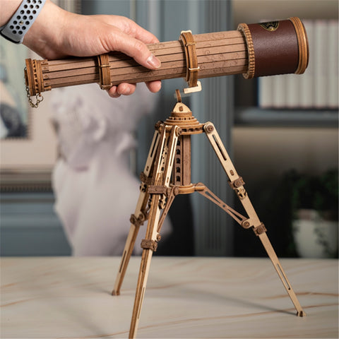Modelo de rompecabezas de madera de telescopio a la venta