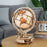 Globe with LED Light Wooden Puzzle Model