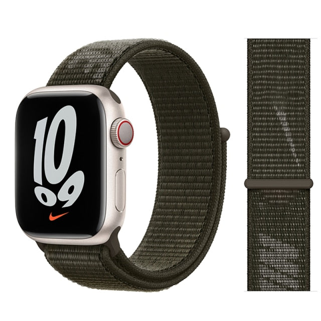 terremoto importar mil NIKE And World Flags Nylon Watch Straps Collection For Apple Watch 38mm,  40mm, 42mm, 44 mm | Cloverbliss Co. | Unique Gifts & Gadgets