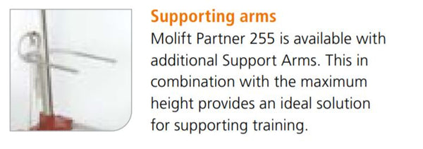 Variants for Molift Partner 255 patient lift by ETAC from Wheelchair Liberty