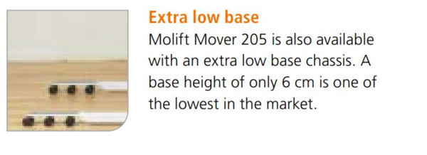 Variant for Molift Mover 205 Hydraulic Electric Powered Mobile Patient Lift by ETAC