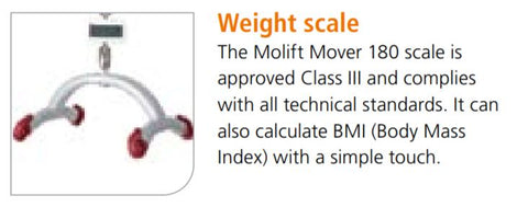 Molift Mover 180 - Electric Powered Mobile Patient Lift by ETAC - Wheelchair Liberty