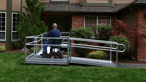 Infinite Configurations - PATHWAY® 3G Modular Access System Solo Kits Wheelchair Ramp by EZ-ACCESS® | Wheelchair Liberty