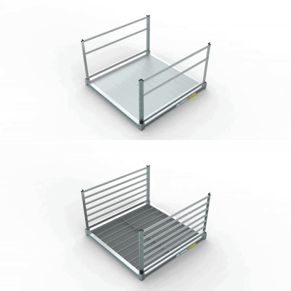 SUPERIOR SURFACE OPTIONS - PATHWAY® 3G Modular Access System Solo Kits Wheelchair Ramp by EZ-ACCESS® | Wheelchair Liberty