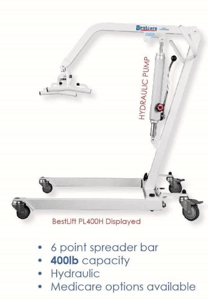 Specifications - The BestLift™ PL400HE| ELECTRIC PATIENT LIFT by Best Care LLC | Wheelchair Liberty