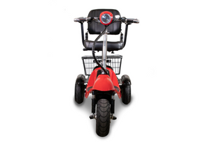 EW 20 Recreational 3-Wheel Mobility Scooter Red Front View | Wheelchair Liberty