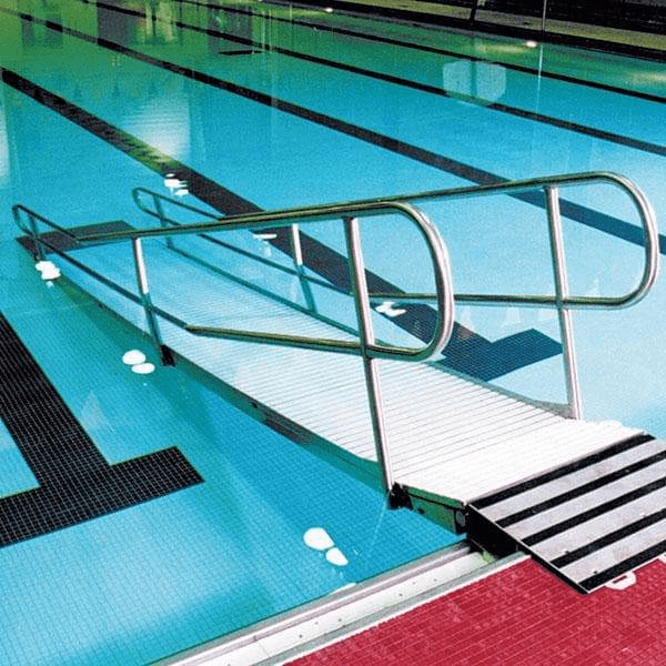 Kalispell Rust-proof Pool Access Ramp by Spectrum Aquatics | Wheelchair Liberty