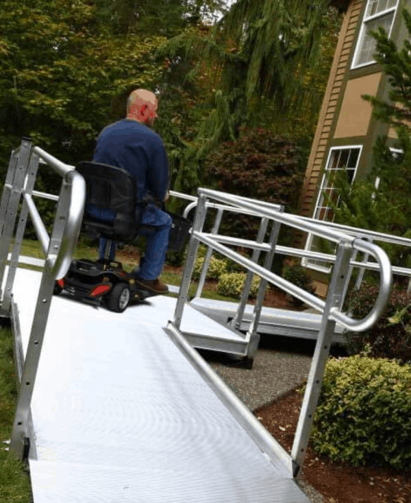 Pathway® 3g Modular Access System Wheelchair Ramp Scooter On Wheelchair Liberty 4663