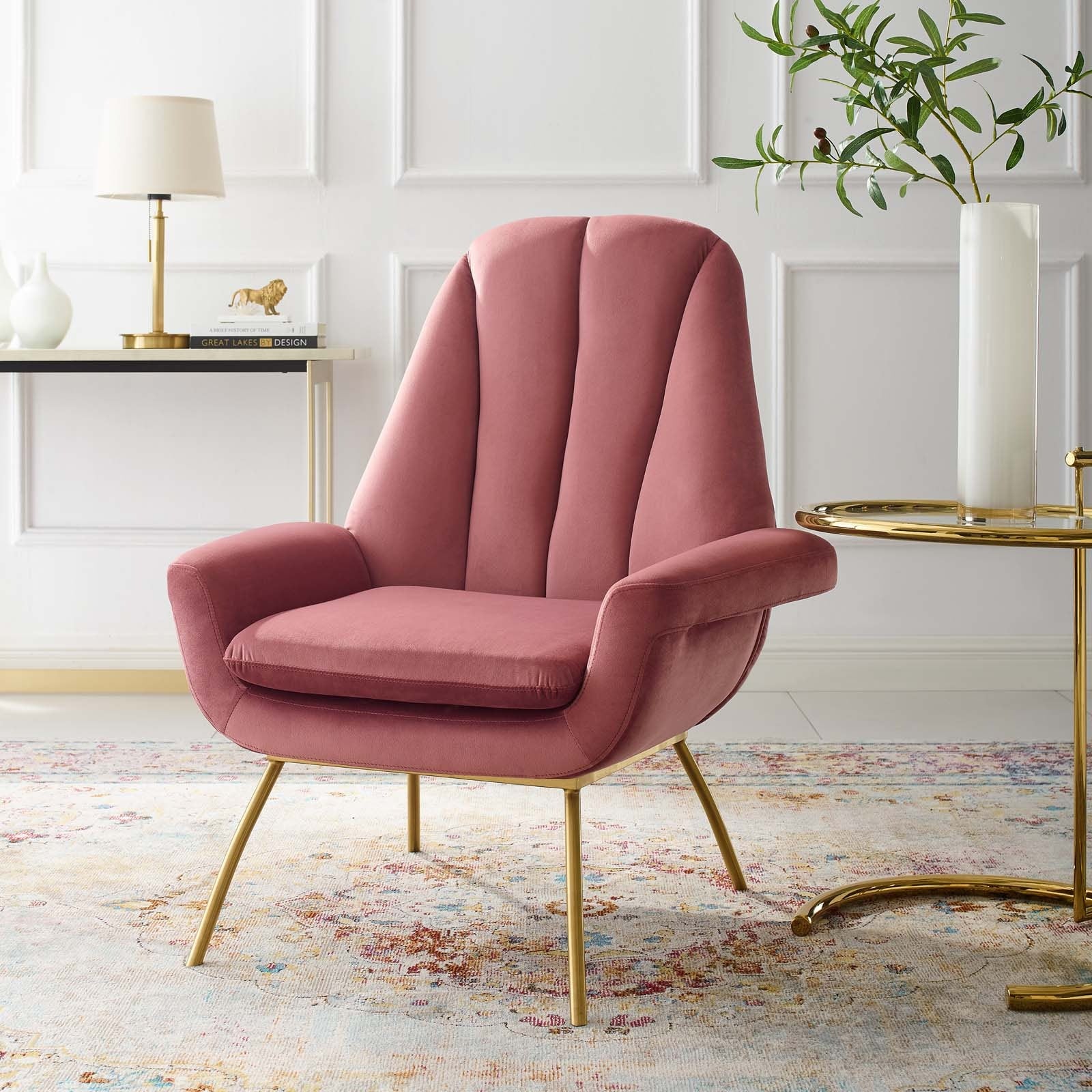 Кресло Accent Velvet Chair