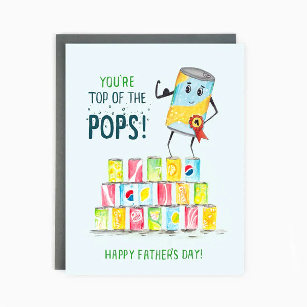 Dad Top of the Pops Card