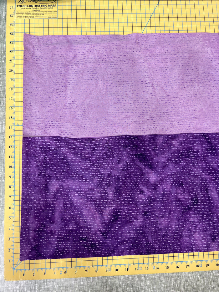 Light Purple Ombre 44" Batik, Northcott Banyan Batiks,  80368-83, Colorfall