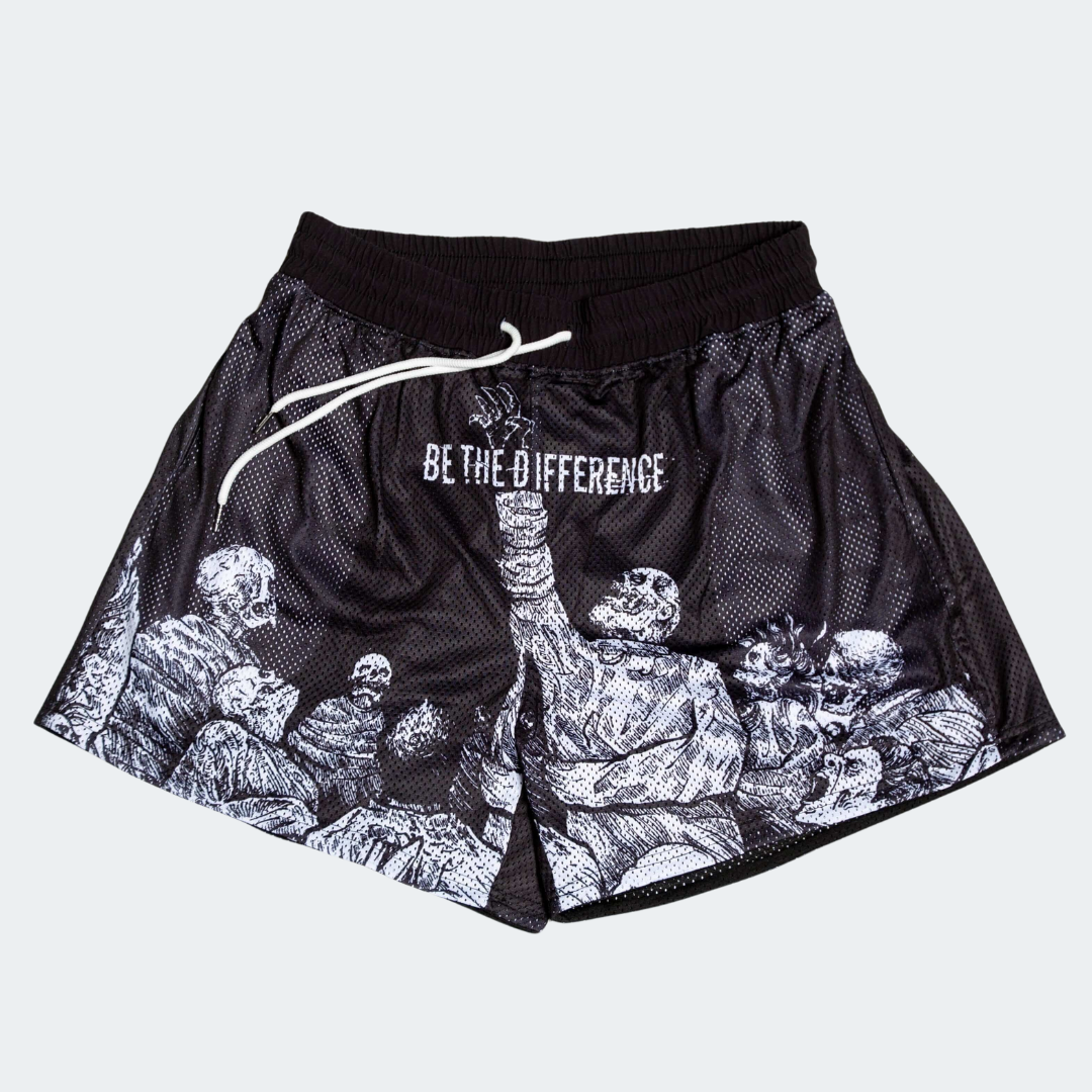 Image of Assassin Mesh Shorts - Black