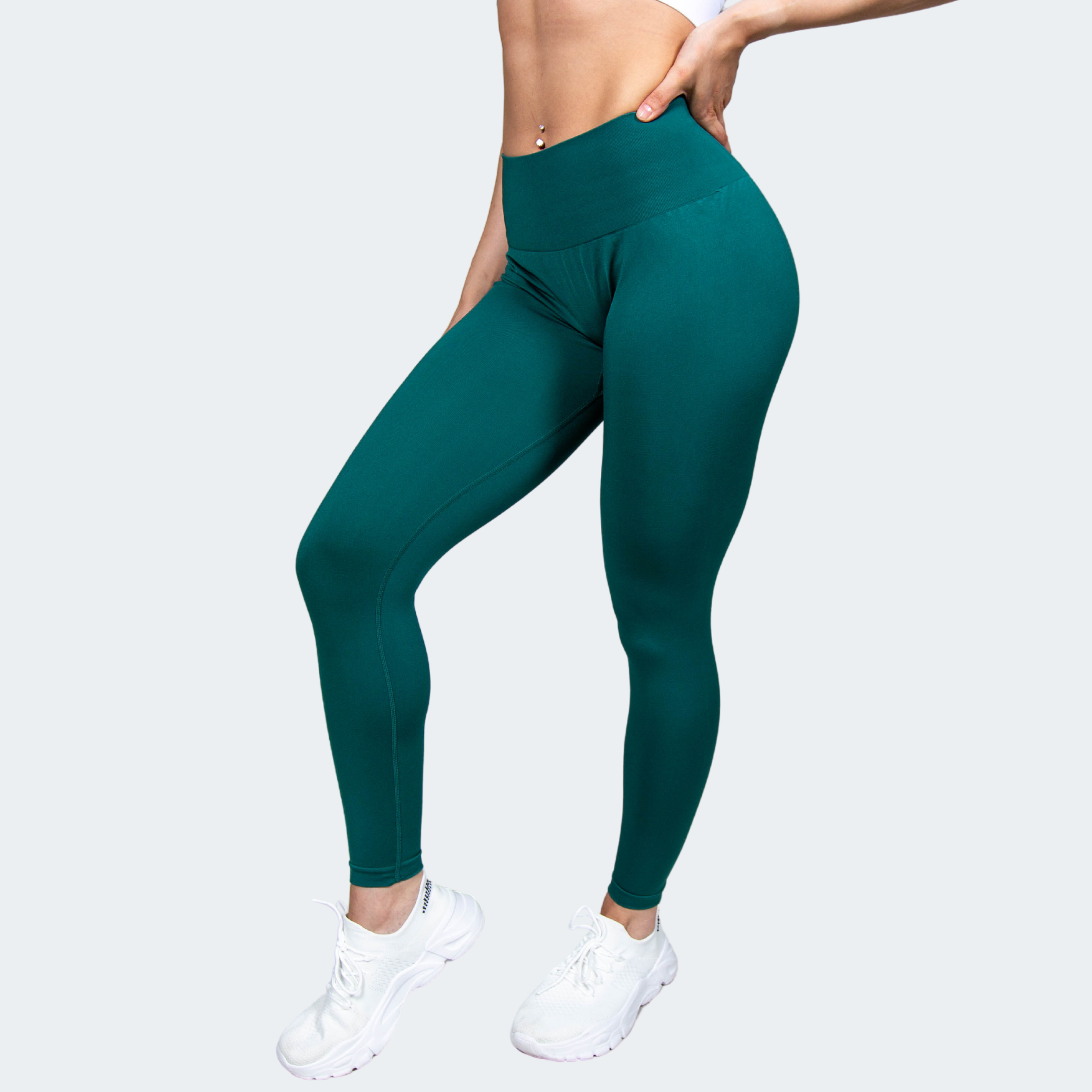 Image of Revival Seamless Leggings - Green