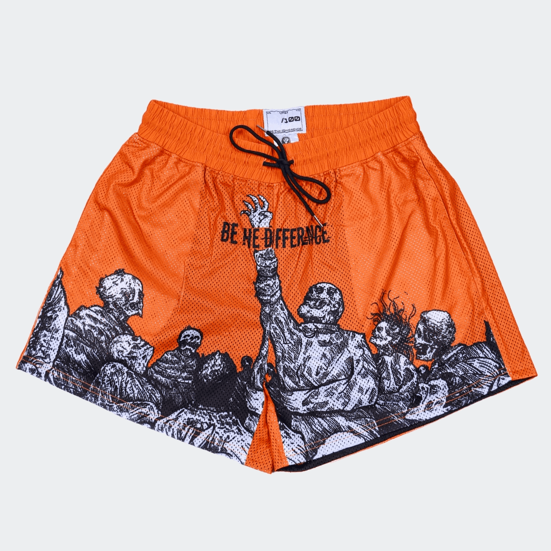 Image of Assassin Mesh Shorts - Spooky SZN