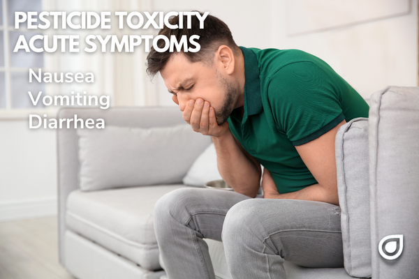 Acute Symptoms via Pesticide Toxicity like Nausea Vomiting and Diarrhea