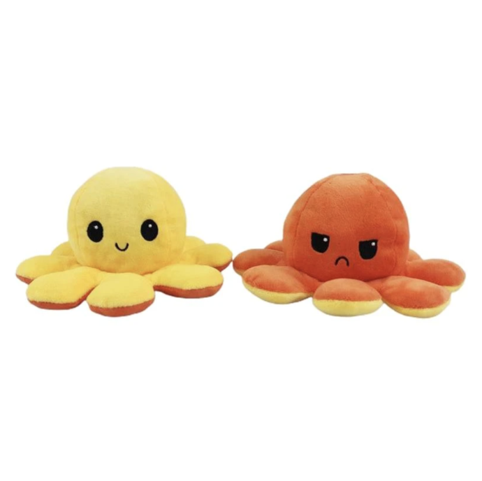 jumbo octopus reversible plush