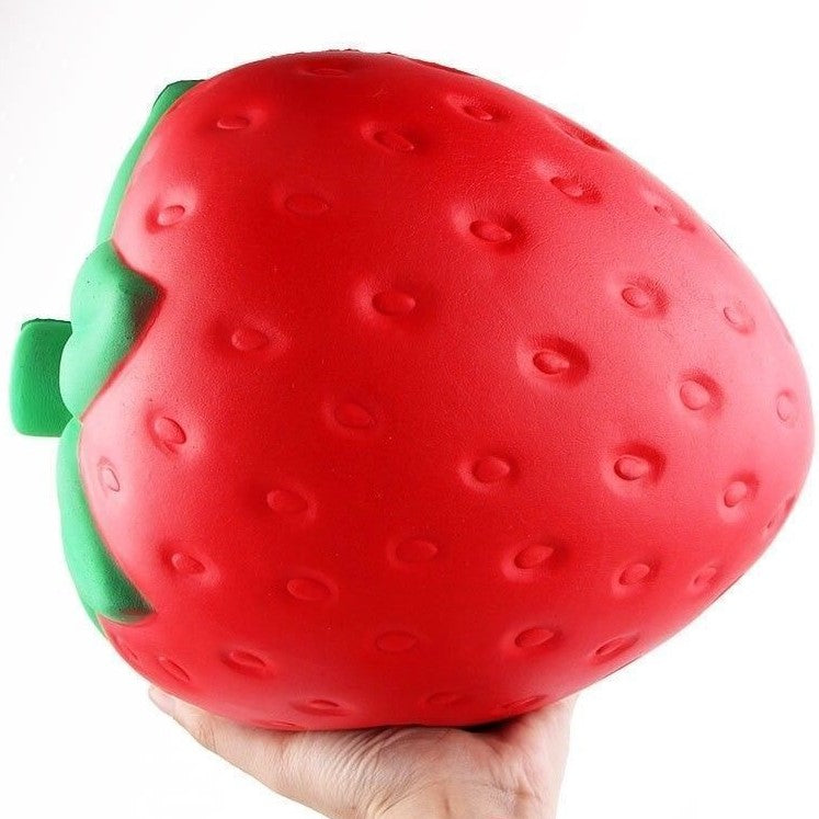 large strawberry squishy