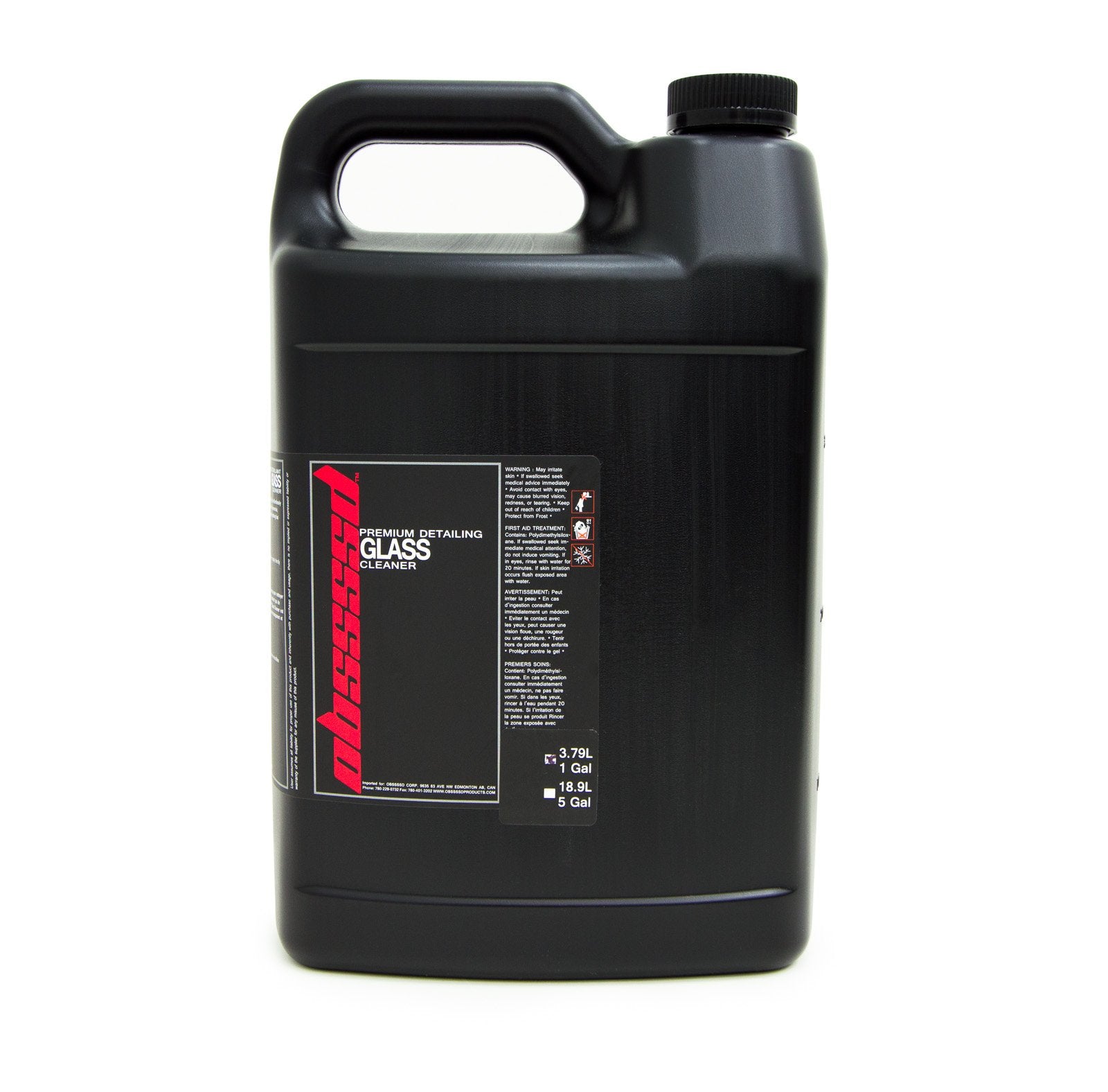 OBSSSSD Glass Cleaner 3.79L - OBSSSSD UK product image