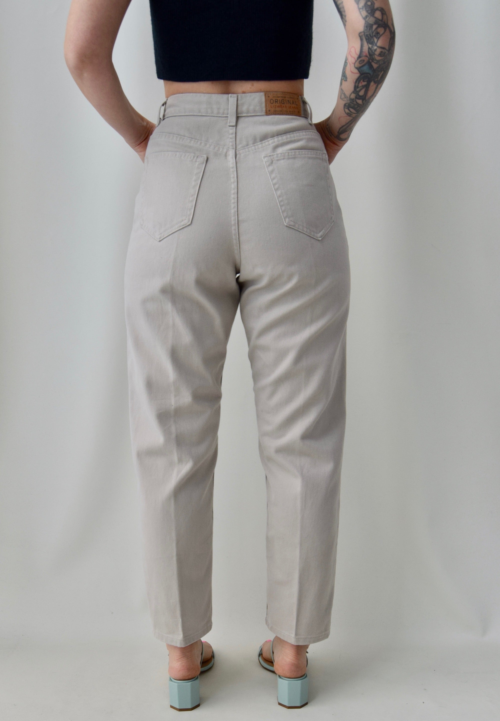 liz claiborne mom jeans