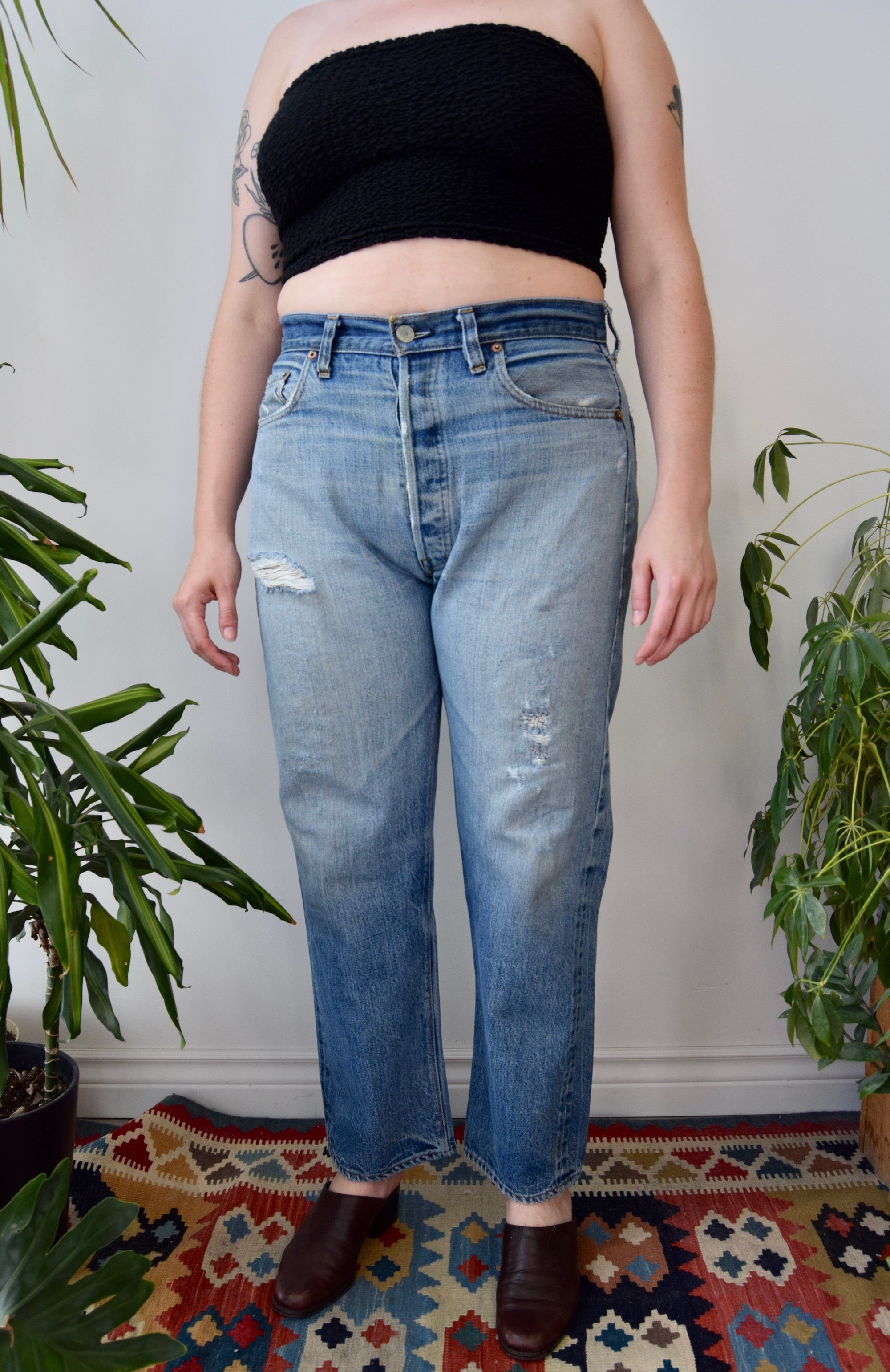 Vintage Levi's 501 Selvedge Jeans – Community Thrift and Vintage