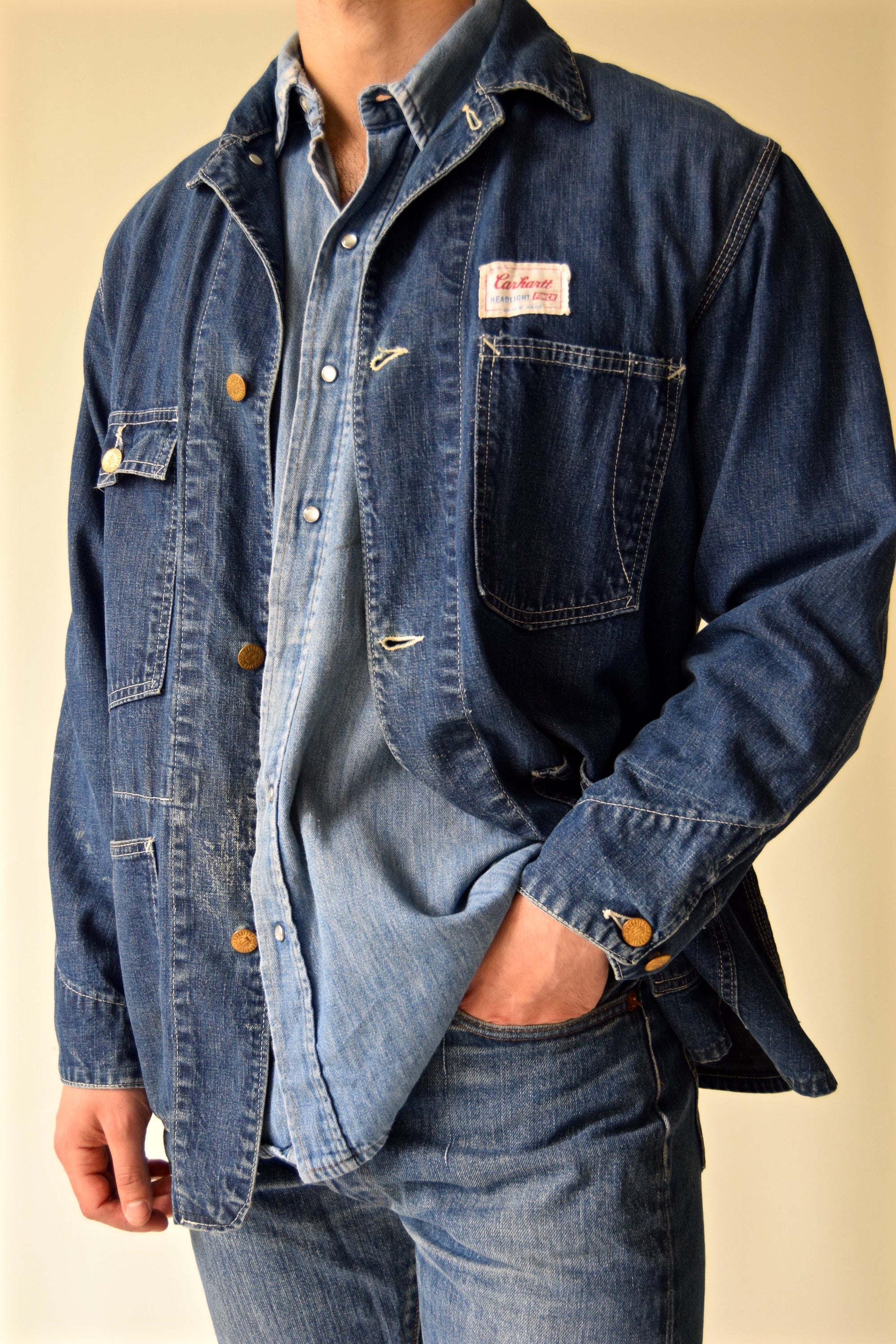 Denim Chore Coat  Regular Jean セットアップ