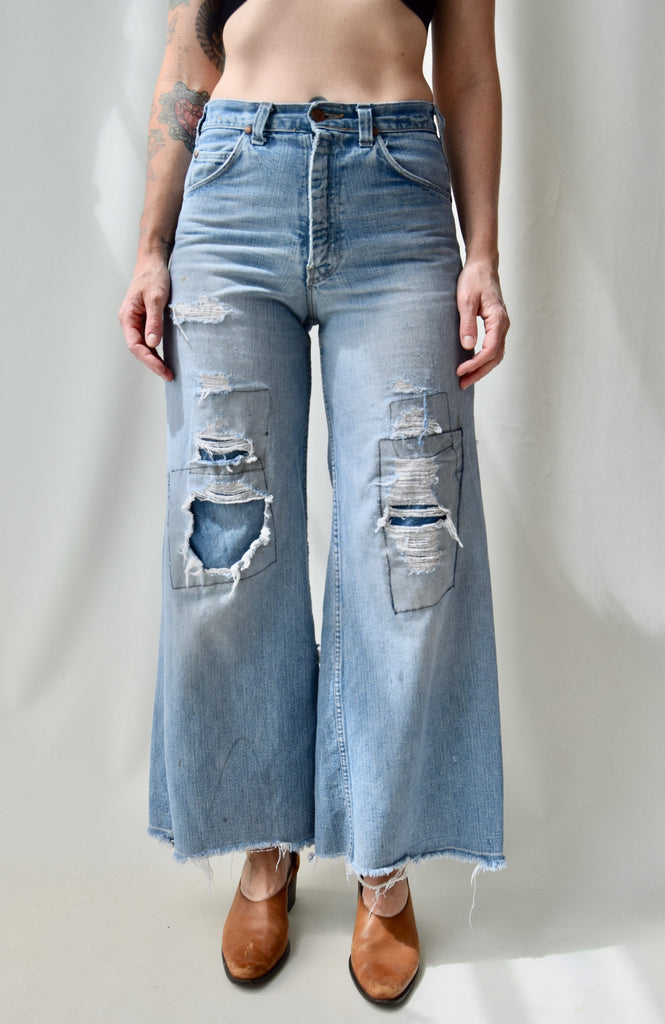 Perfectly Thrashed 70's Bell Bottoms – Community Thrift and Vintage