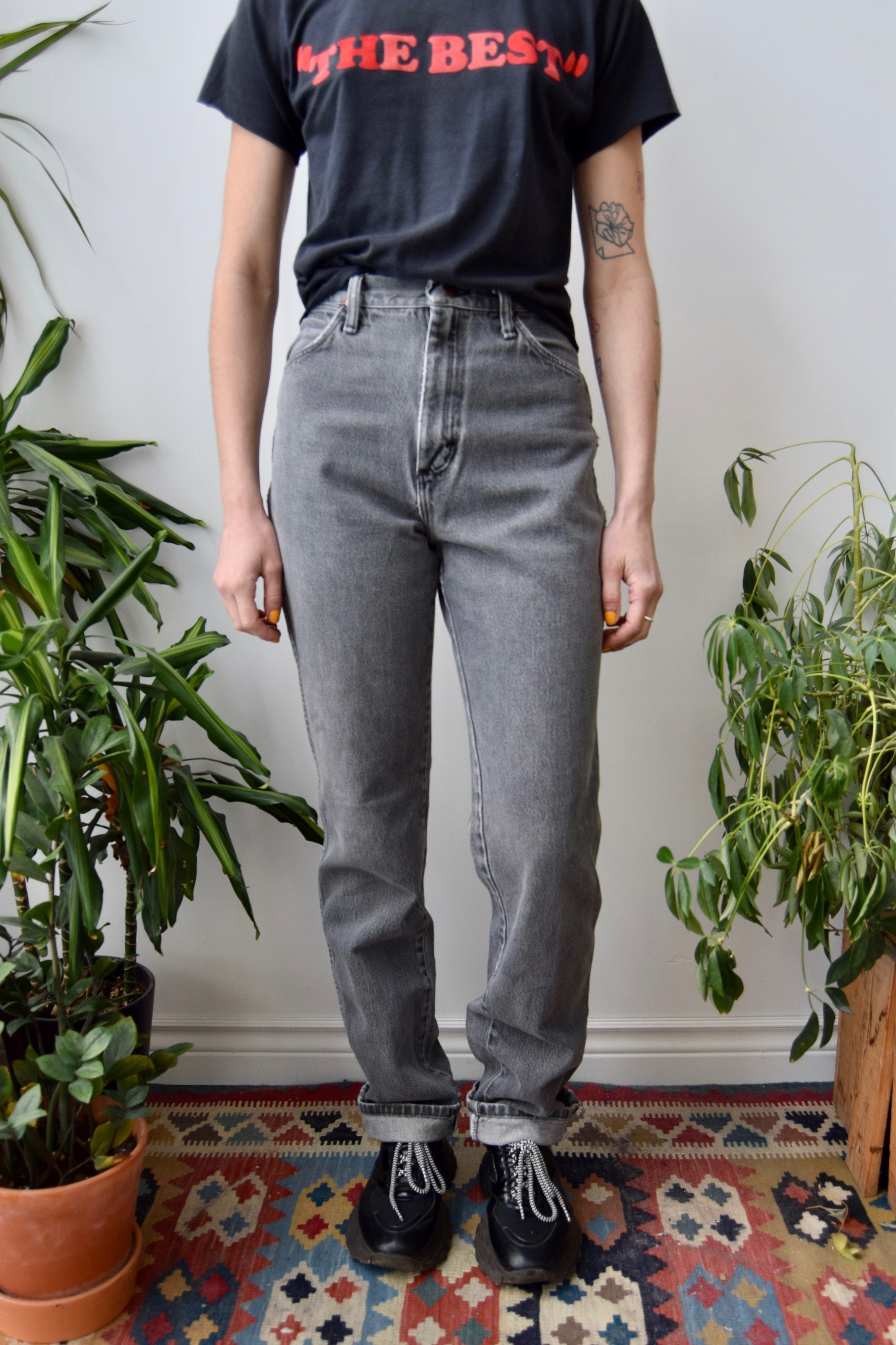 Faded Black Wrangler Jeans – Community Thrift and Vintage