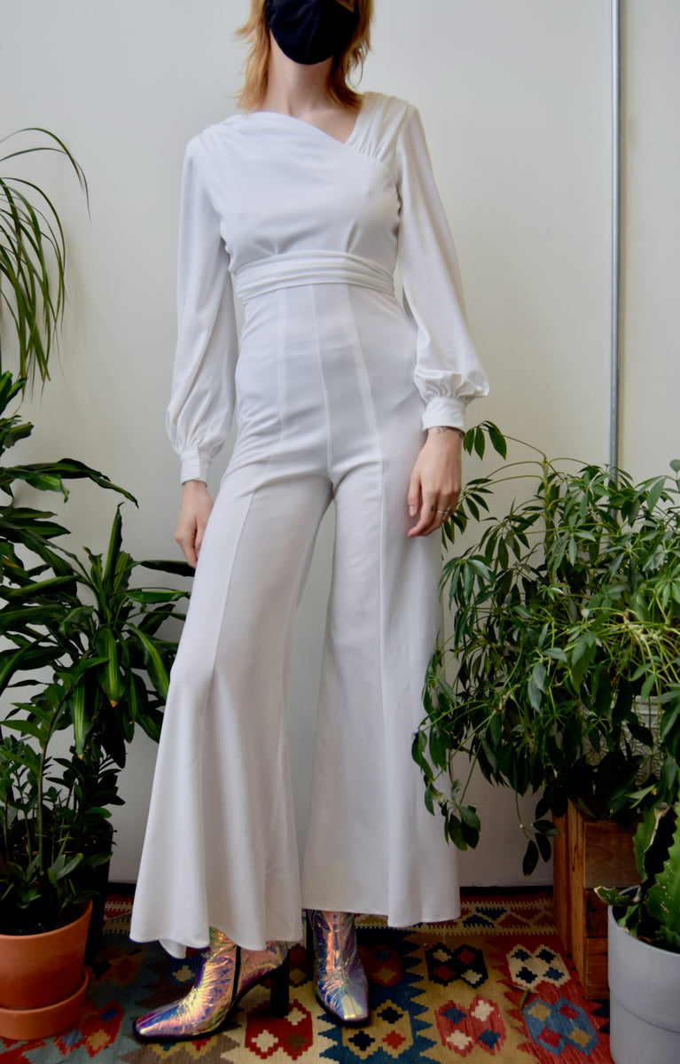 Seventies Disco Goddess Pantsuit – Community Thrift and Vintage