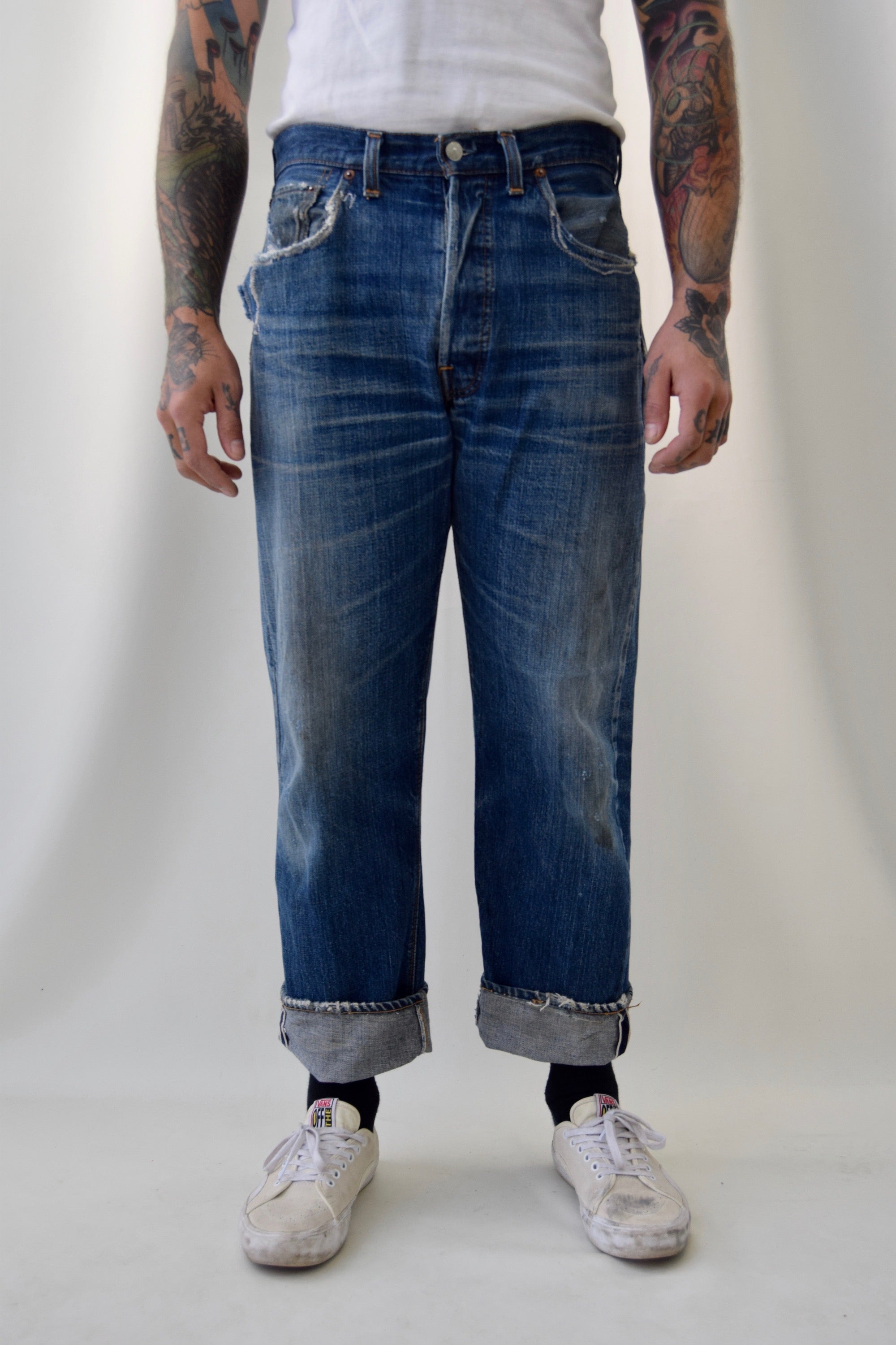 Vintage 1970's Levis 501 Selvedge Denim Jeans – Community Thrift and Vintage