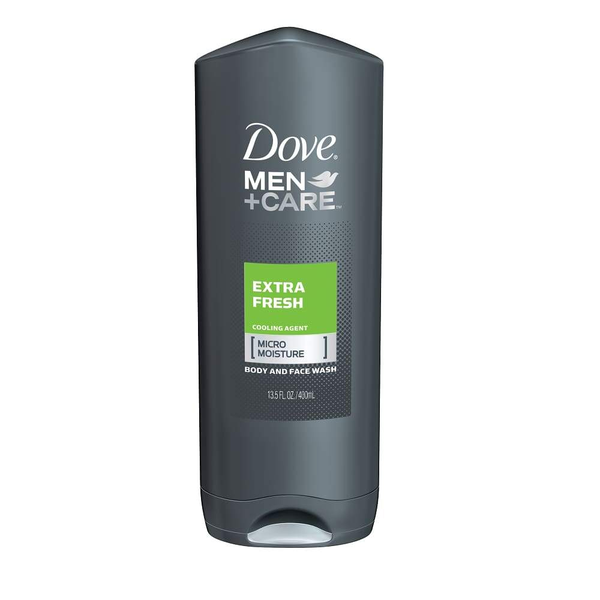 Dove Men+Care Body Wash Extra Fresh 13.5Oz. Inmate Care