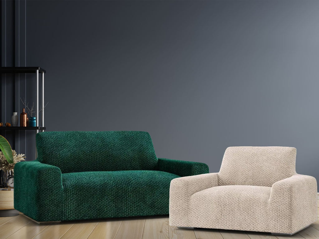 Green Sofa Slipcover Velvet