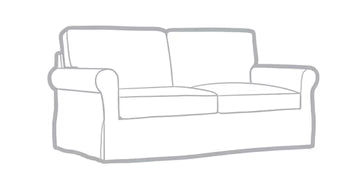 BUCHANAN ROLL ARM LOVESEAT