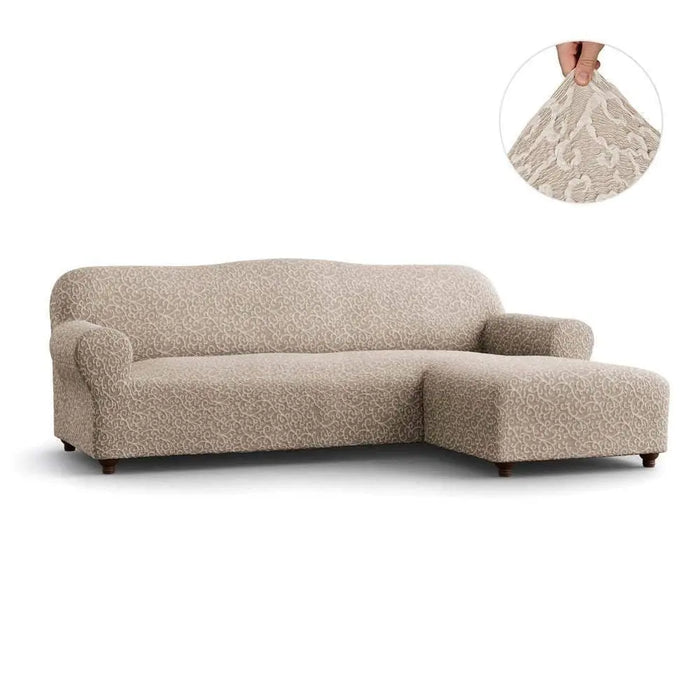 banner Scheiden pit Cotton L-Shaped Sofa Slipcover (Right Chaise)